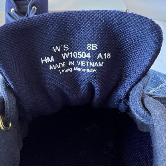 Cole Haan Grand.OS Navy Knit Lace Up Fashion Sneakers, W10504, Size 8, EC! - Picture 14 of 14